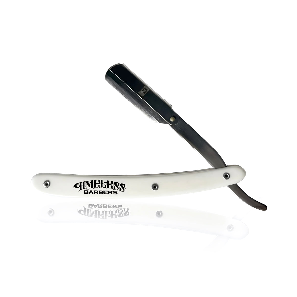White "Swing Lock" Razor Holder