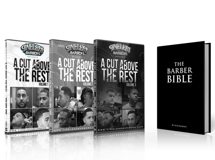 A CUT ABOVE THE REST  VOL - 1, 2 , 3 + The Barber Bible