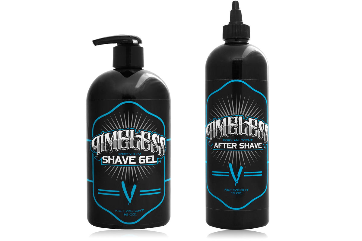 Timeless "Classic" Shave Gel + Aftershave (Bundle)