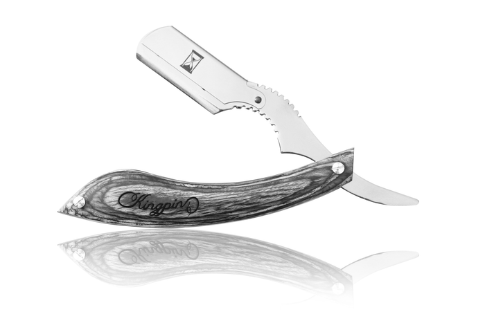 The "Kingpin" Swing Lock Razor Holder